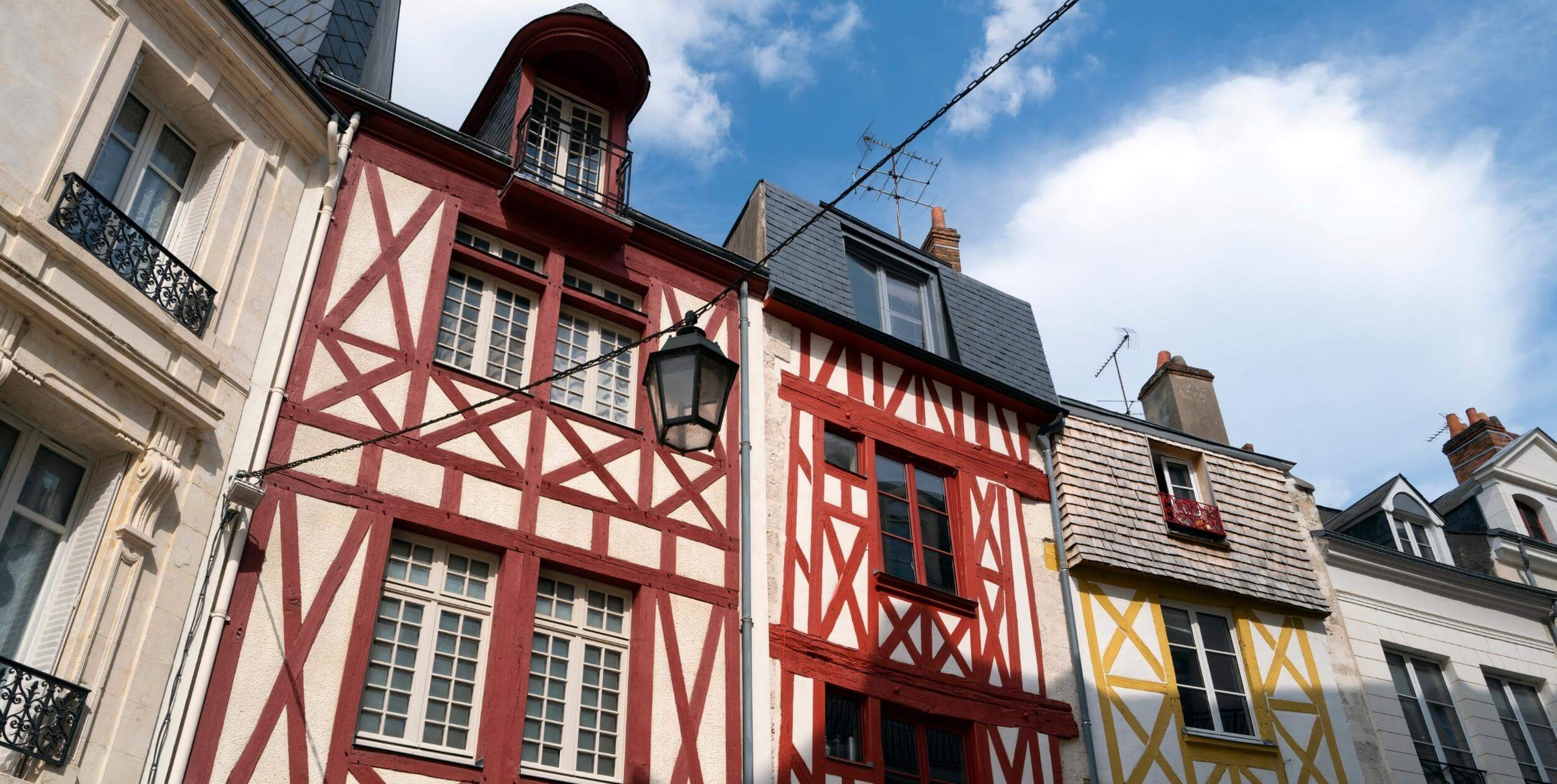 Maison à pans de bois à Orléans